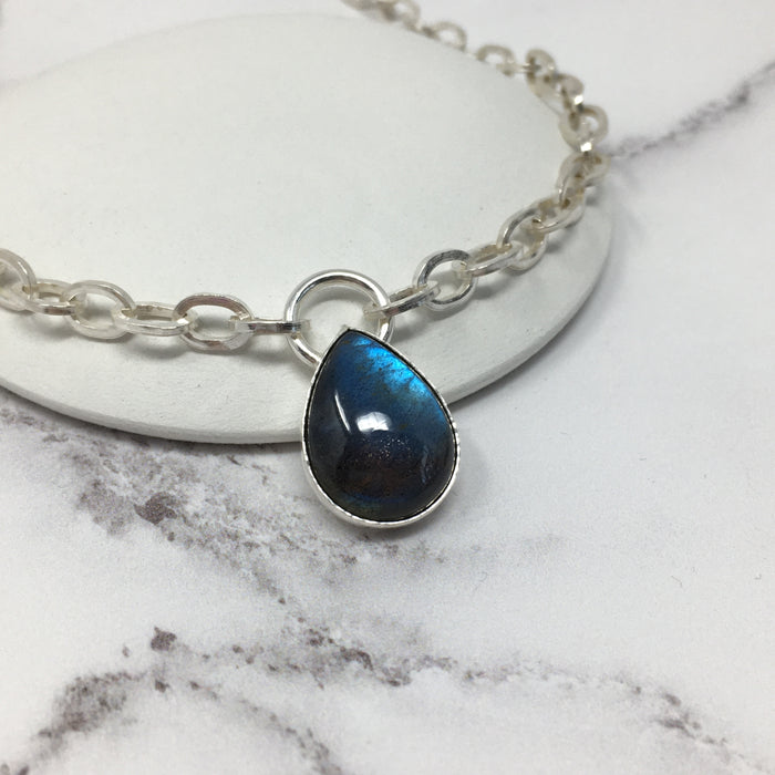 Labradorite necklace
